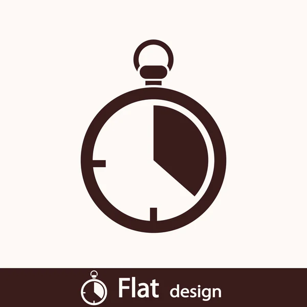 Stopwatch pictogram — Stockfoto