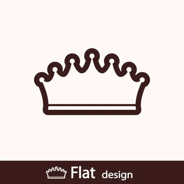 Crown icon — Stock Photo, Image