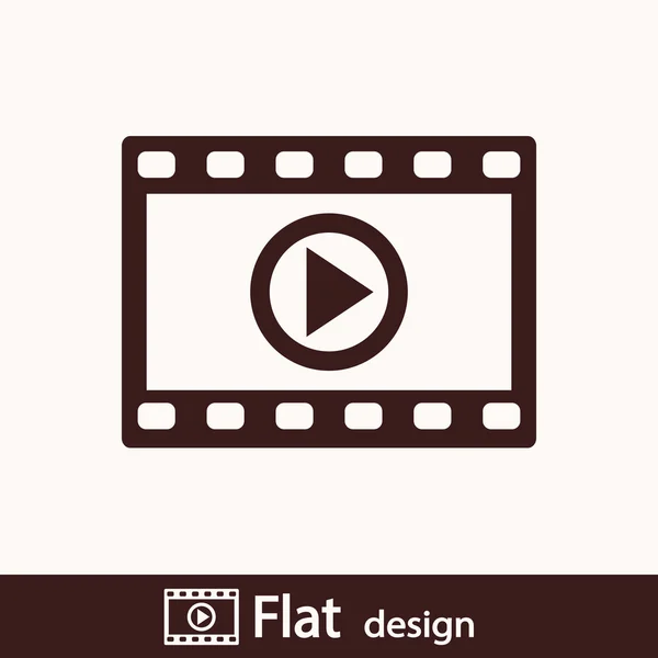 Film pictogram — Stockfoto