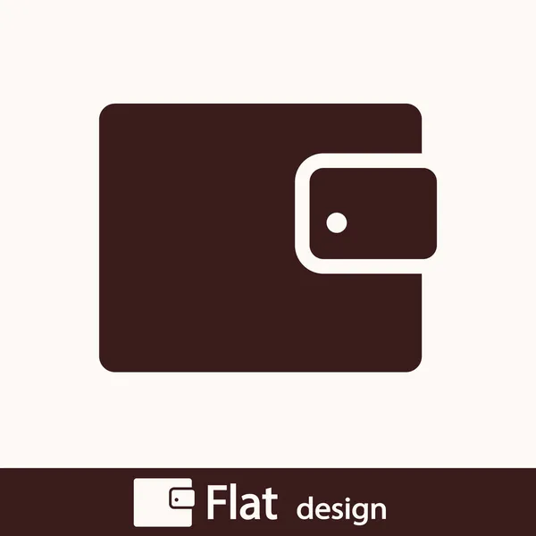 Wallet icon — Stock Photo, Image