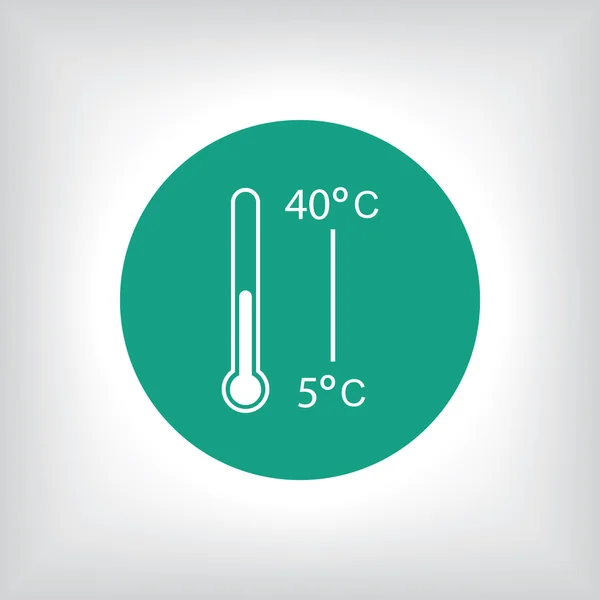Icono del termómetro —  Fotos de Stock