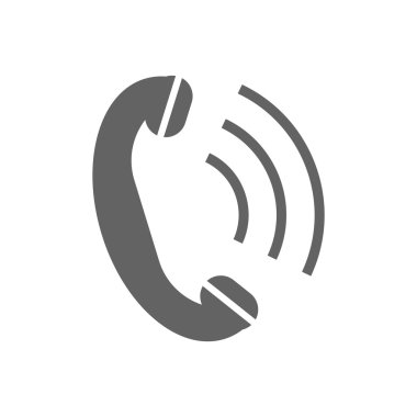 telefon simgesi illüstrasyon