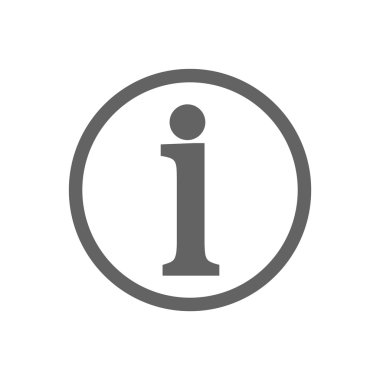 bilgi işareti simgesi