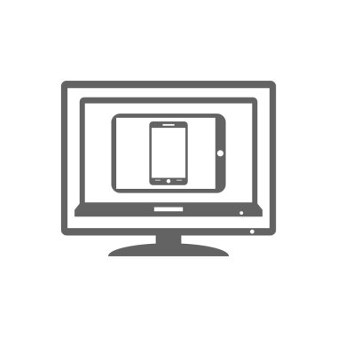 elektronik cihazlar simge kümesi