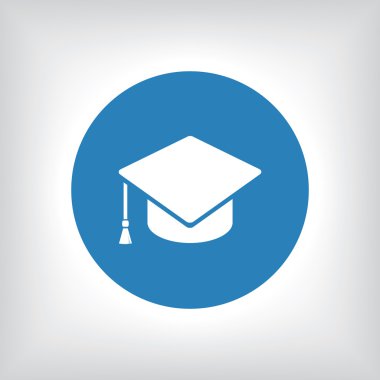 mezuniyet şapkası simgesi