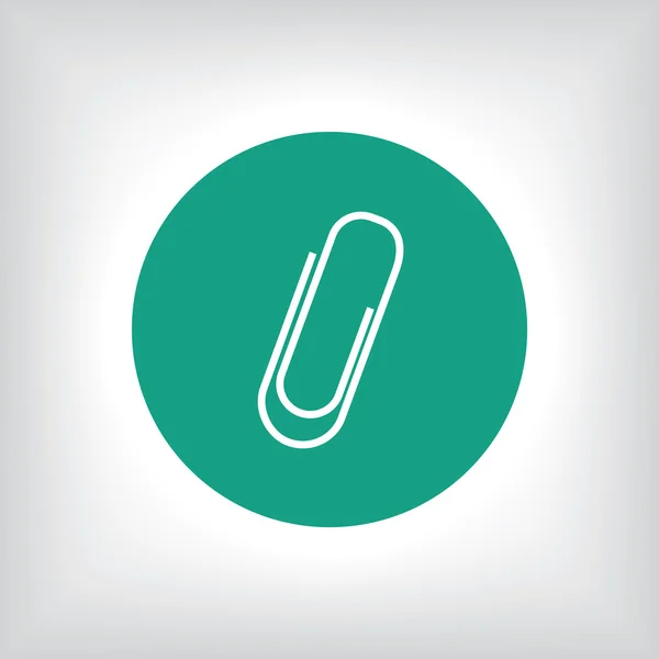 Paperclip pictogram ontwerp — Stockfoto