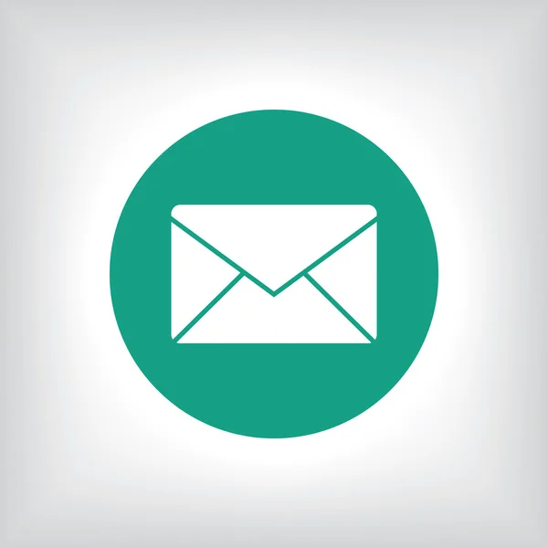 Envelope icon design — Stock Photo, Image