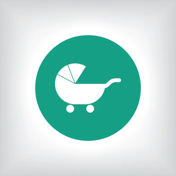 Pram icon design — Stock Photo, Image