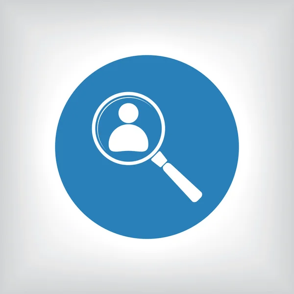 Looking For An Employee Search icon — Stock Photo, Image