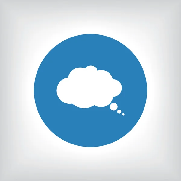 Speech bubble icon — Stock Photo, Image