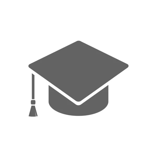 Graduation hat icon — Stock Photo, Image