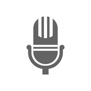 Microphone icon clipart