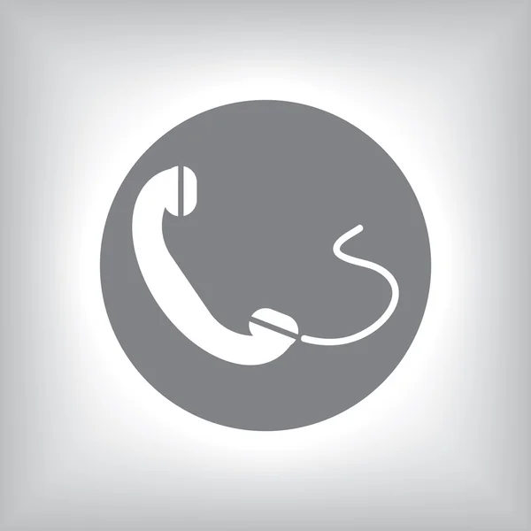 Design icona del telefono — Foto Stock