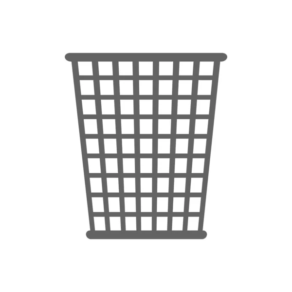 Trash bin icon — Stock Photo, Image