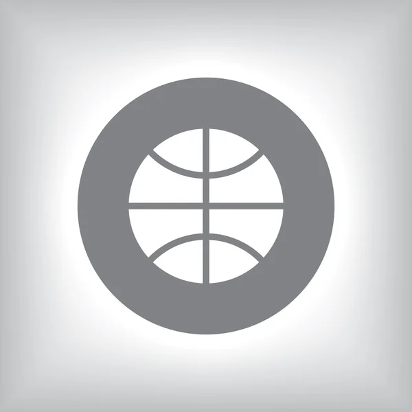 Basketbal pictogram — Stockfoto