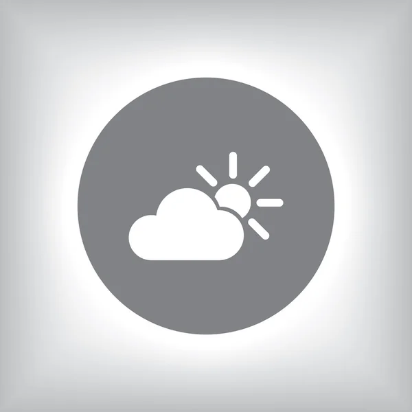Clima icono web — Foto de Stock