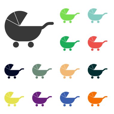 bebek arabası simgeler