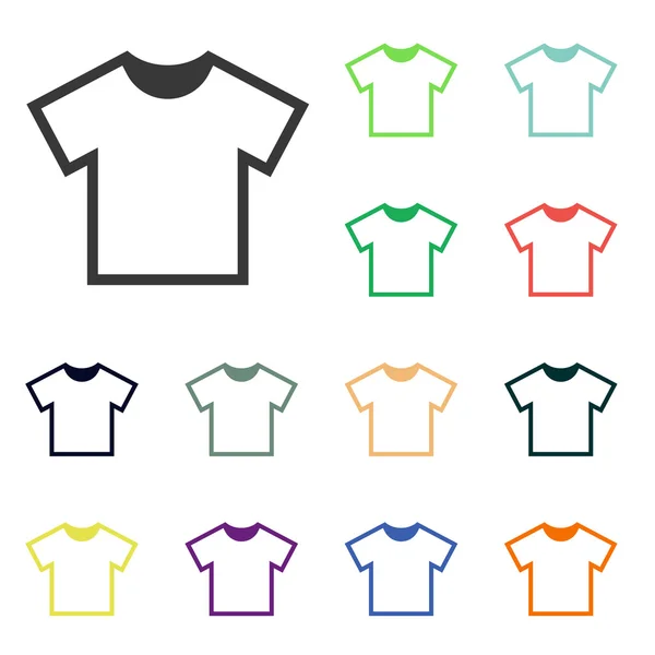 T-shirt ikoner — Stockfoto