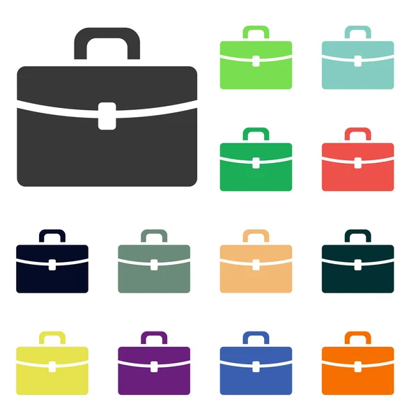 Briefcase icons — Stock Photo, Image