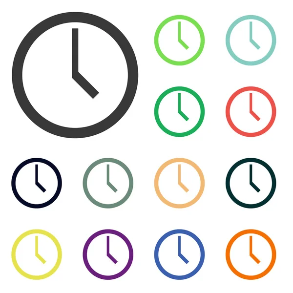 Icone dell'orologio — Foto Stock