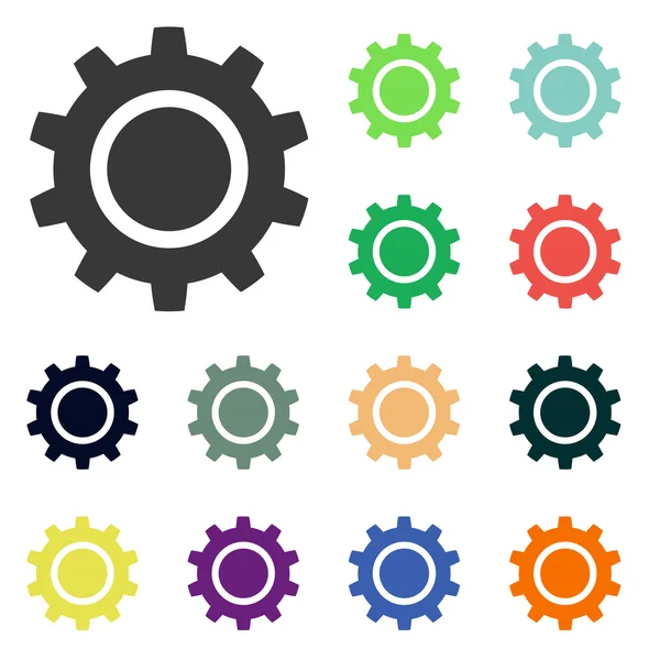 Gear icons — Stock Photo, Image