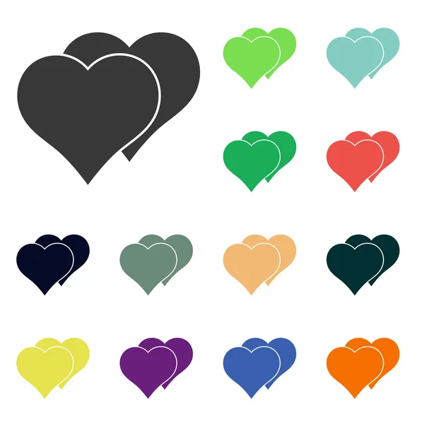 Heart Icons — Stock Photo, Image