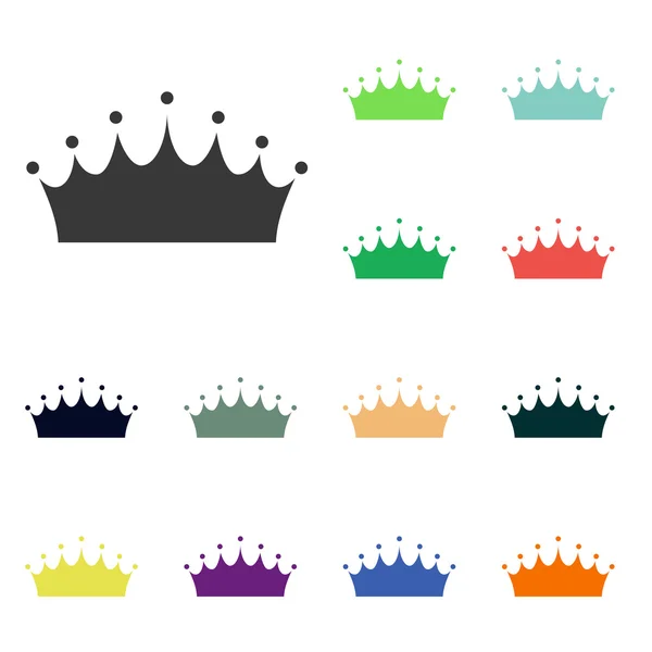 Crown ikoner — Stockfoto