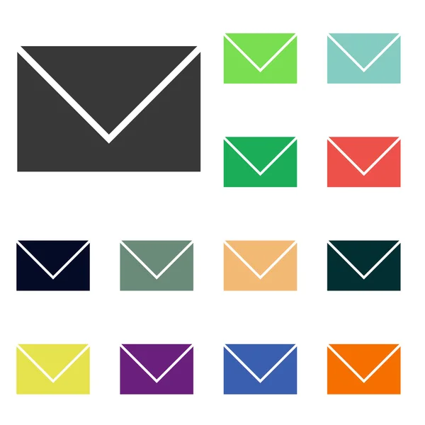 Envelope Mail icons — Stock Photo, Image