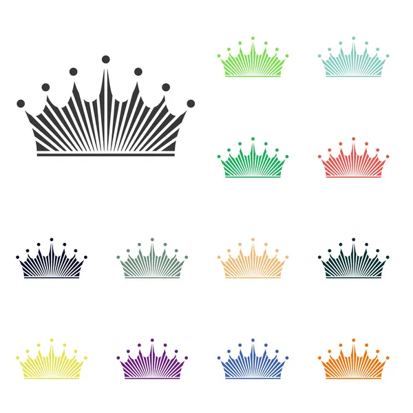 Crown icons — Stock Photo, Image