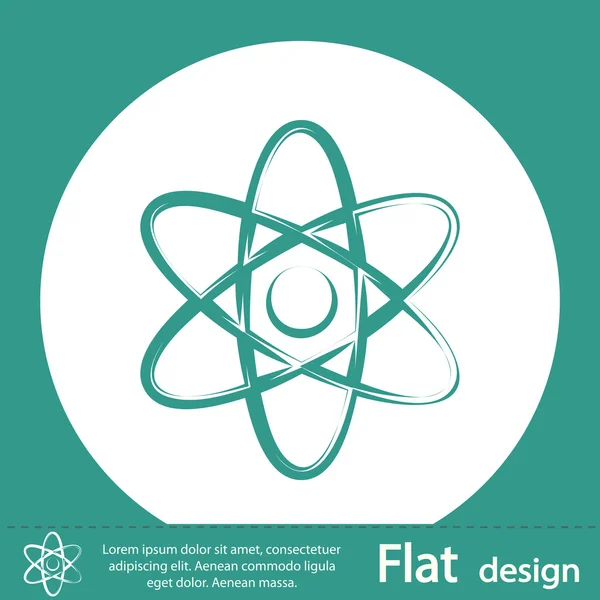 Atom simgesi — Stok fotoğraf