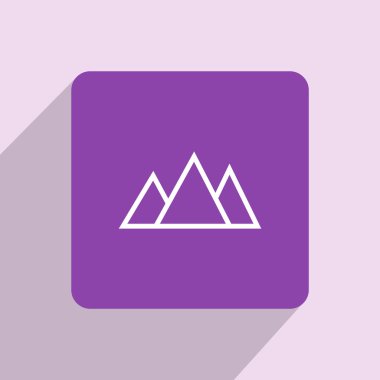 dağlar simgesi tasarım