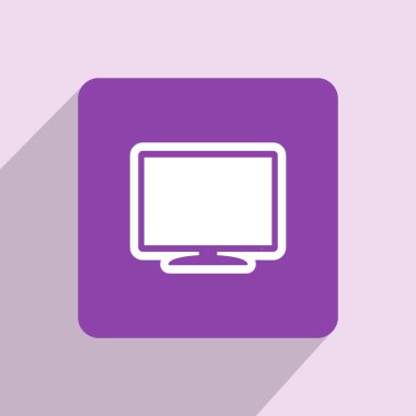 Monitör simgesi tasarım