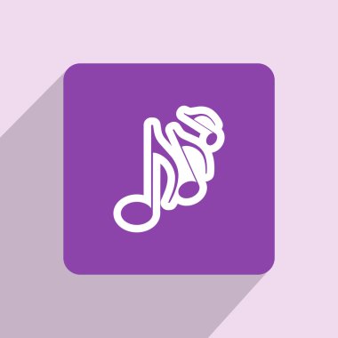 müzik simgesi tasarım