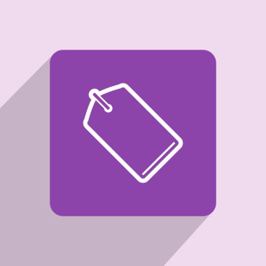 Fiyat etiketi etiketi simgesi