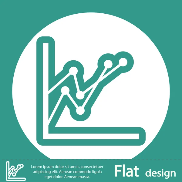 Infografik, Diagrammsymbol — Stockfoto