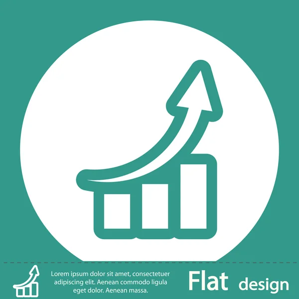 Infográfico, ícone gráfico — Fotografia de Stock