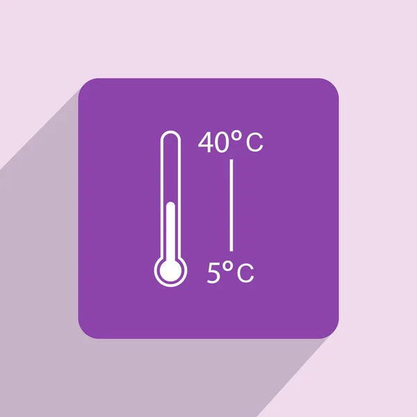 Thermometer icon design — Stock Photo, Image