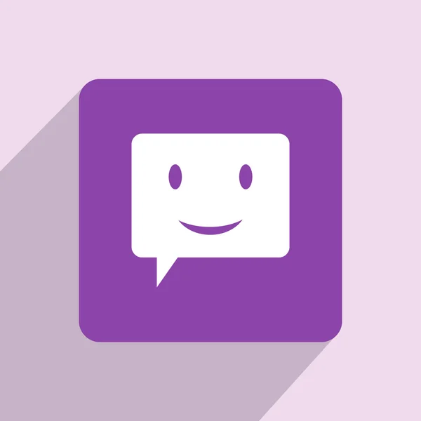 Speech bubble icon — Stock Photo, Image