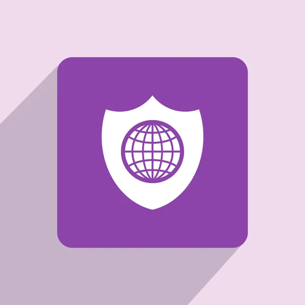 Shield icon — Stock Photo, Image