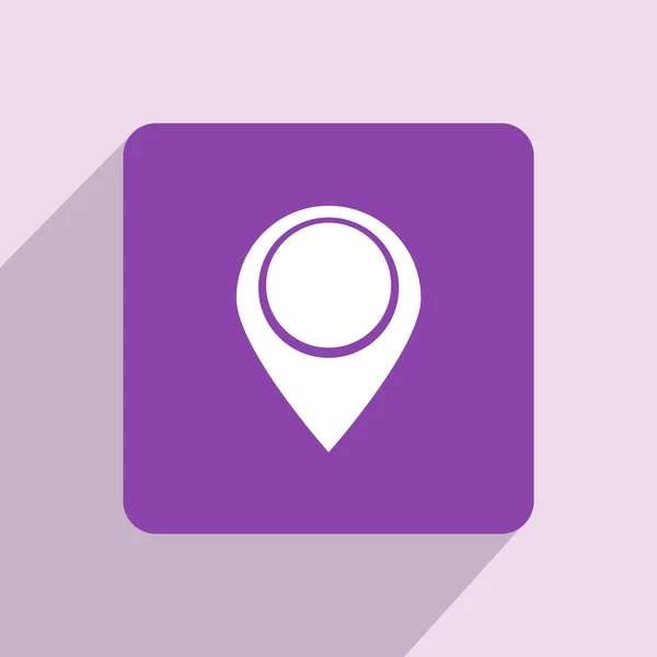 Map pointer icon — Stock Photo, Image