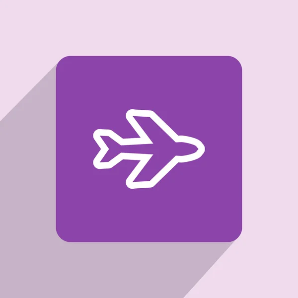 Plane icon — Stock Photo, Image