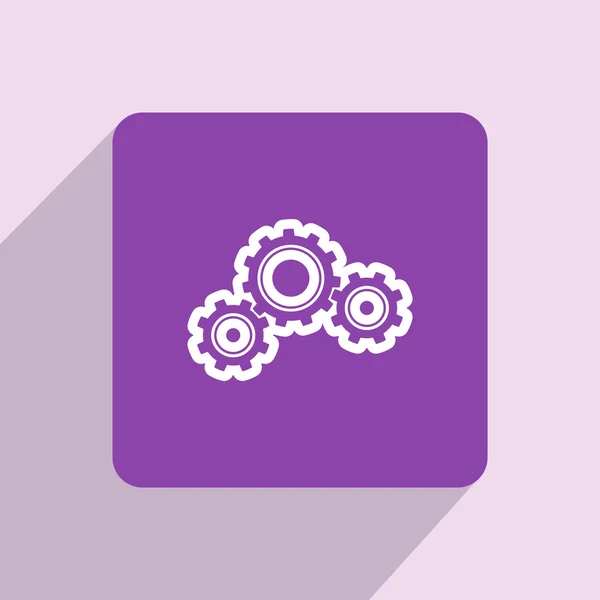 Cogwheels icon — Stock Photo, Image