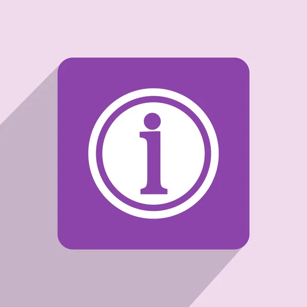 Information sign icon — Stock Photo, Image