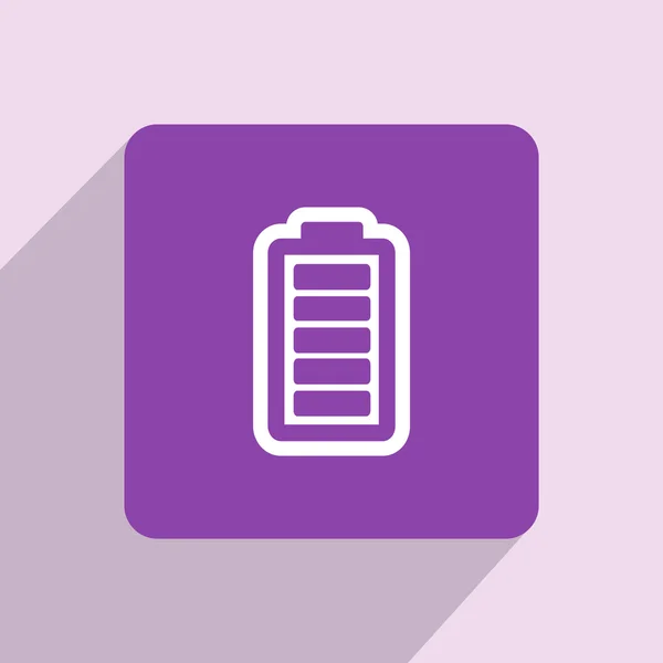 Batterij pictogram ontwerp — Stockfoto