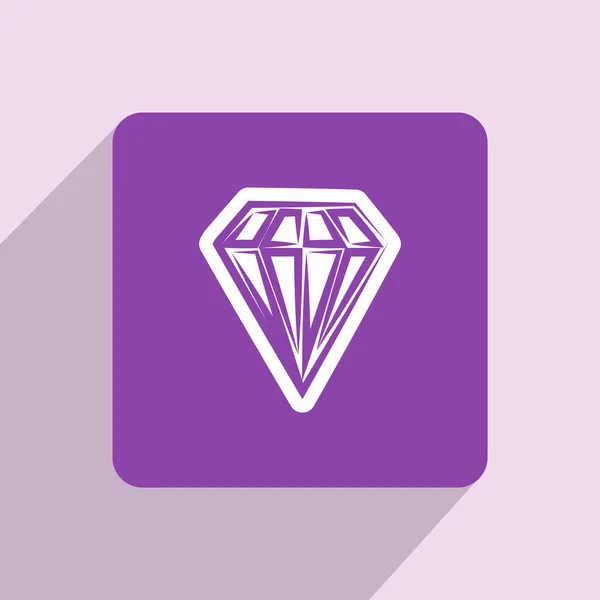 Icono de diamante —  Fotos de Stock