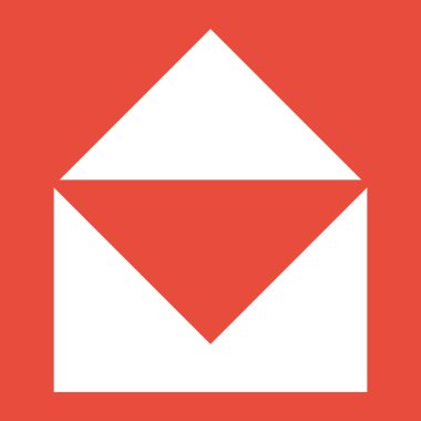 Zarf simgesi tasarım