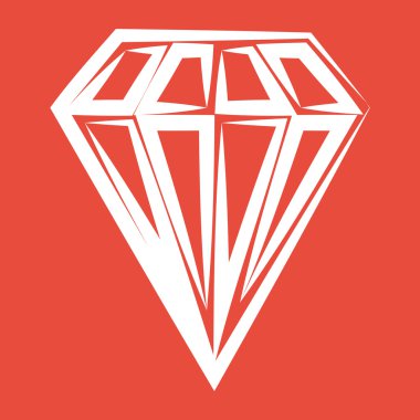 Elmas simgesi tasarımı