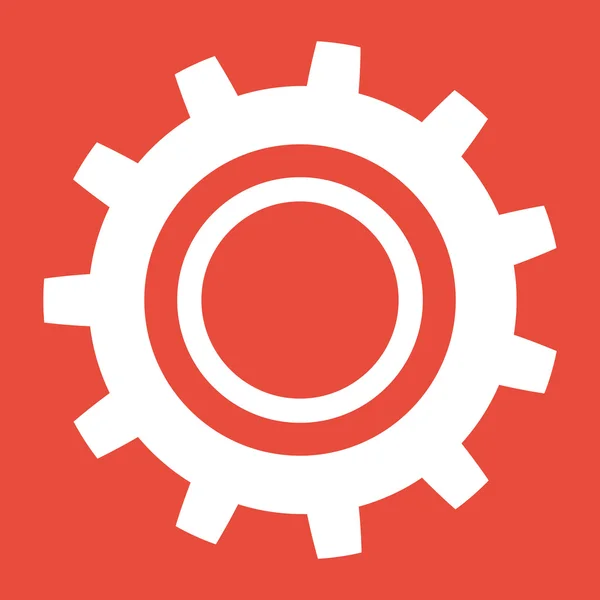 Gear icon — Stock Photo, Image