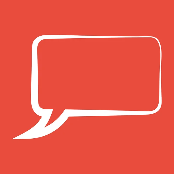 Speech bubble icon — Stock Photo, Image