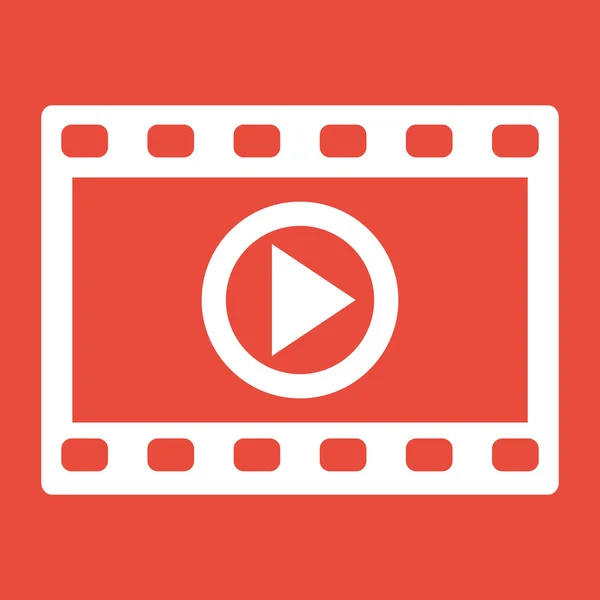 Video frame icon — Stock Photo, Image